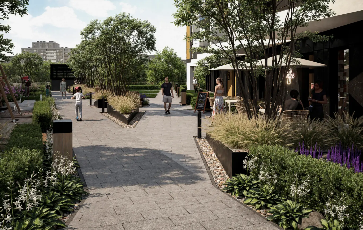 Północna 31 Lublin teren zewnętrzny