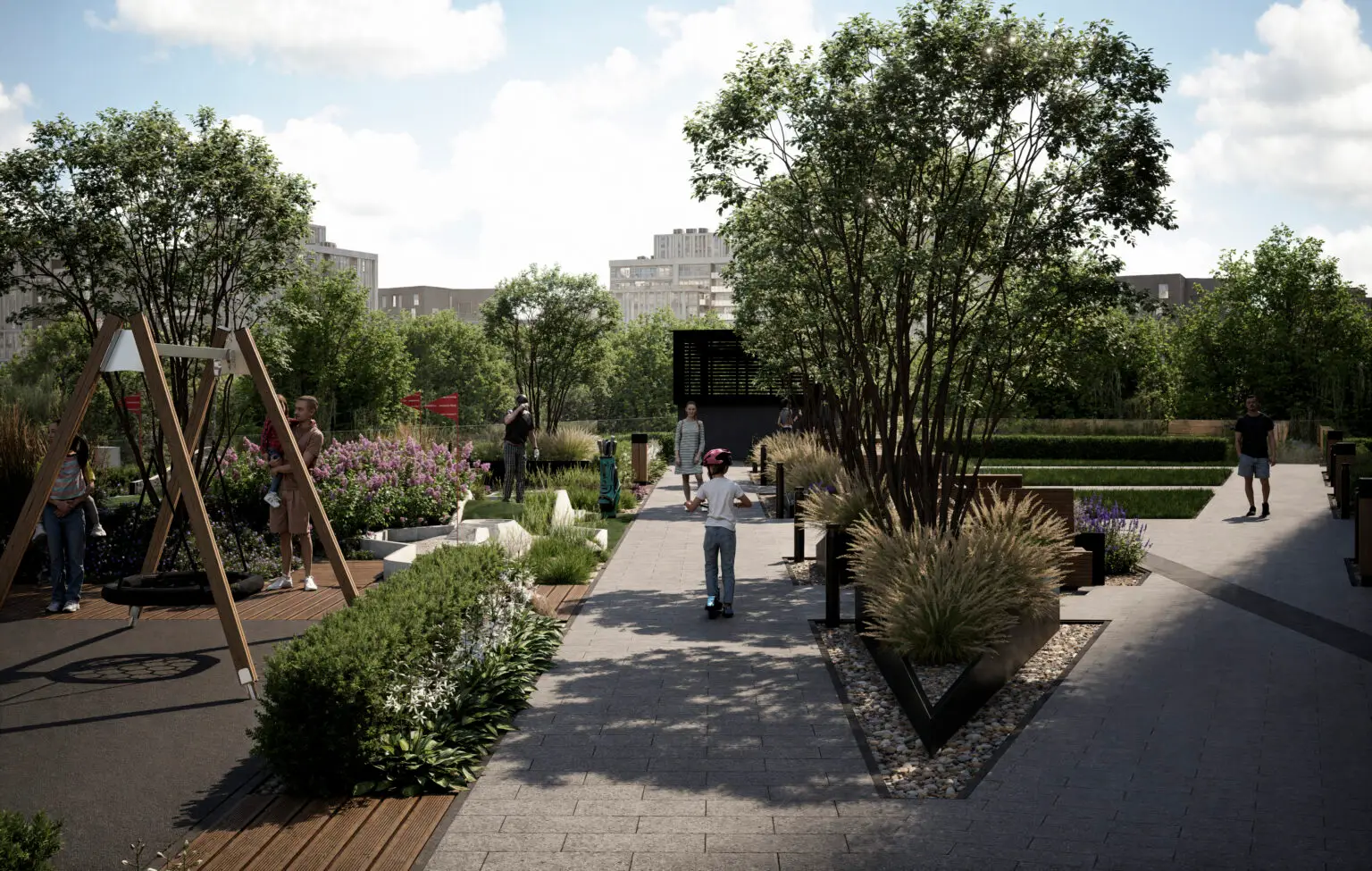 Północna 31 Lublin teren zewnętrzny